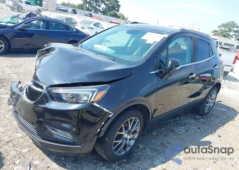 2019 Buick Encore Sport Touring from USA, damaged, VIN KL4CJ1SB7KB724512